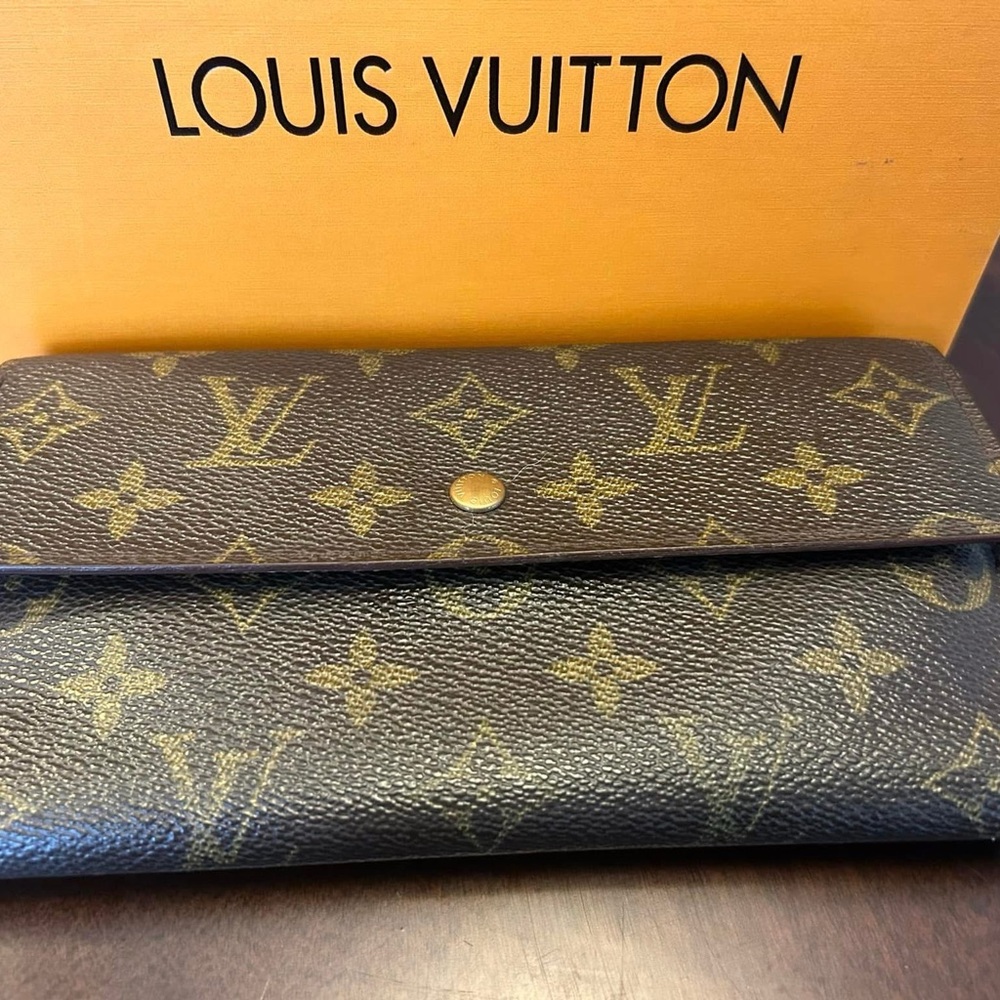 Louis Vuitton Brown Monogram Wallet